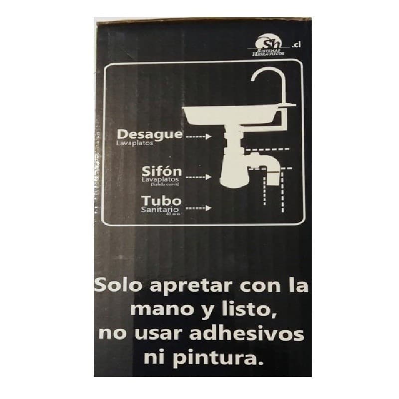 Miniatura 3 de SIFON LAVATORIO 1 1/4 S/CURVA 32MM