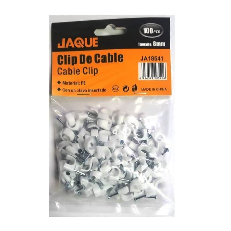 Miniatura 2 de GRAPA CLIP PARA CABLE 8MM