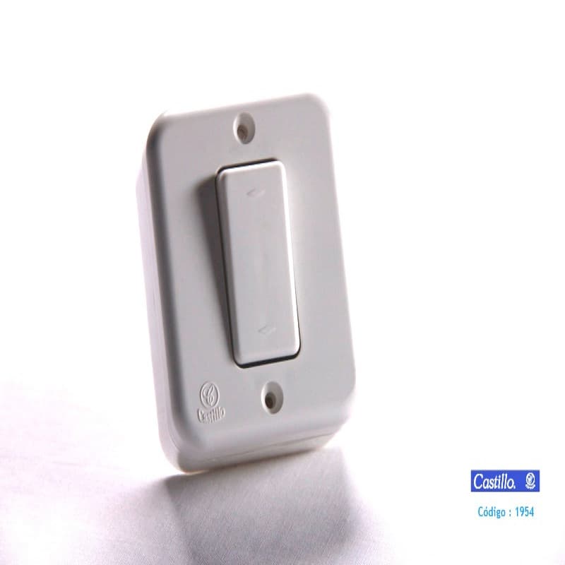 Imagen de INTERRUPTOR SOBREPUESTO 9/24 SIMPLE