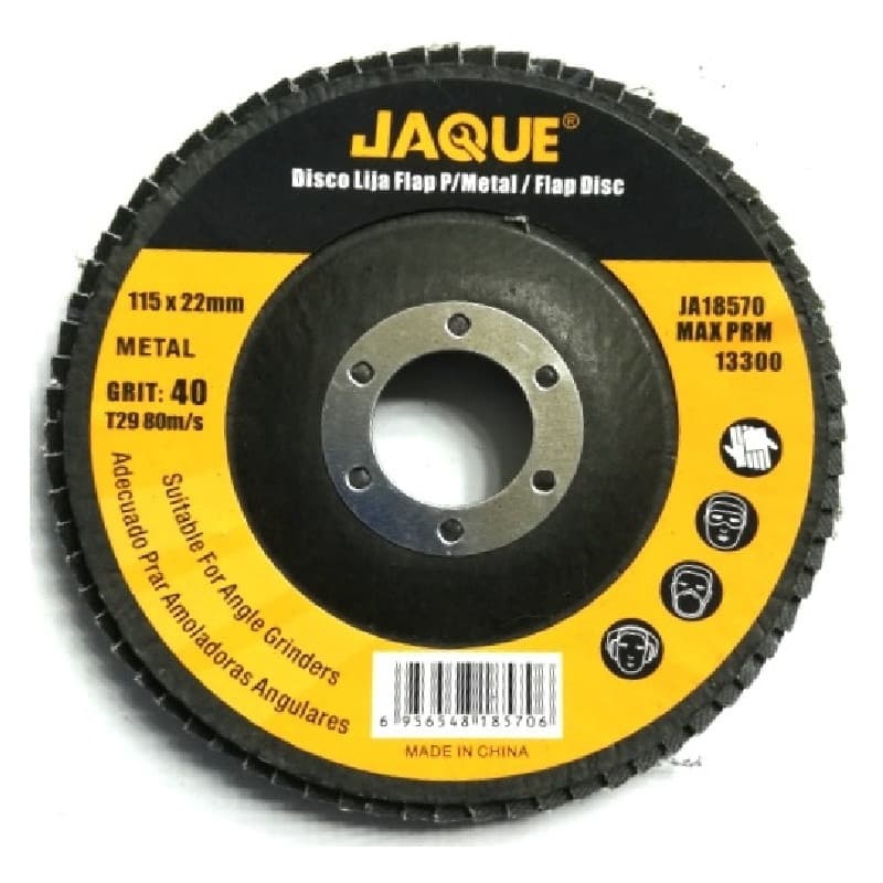Imagen de DISCO LIJA FLAP METAL 4.5 G/40