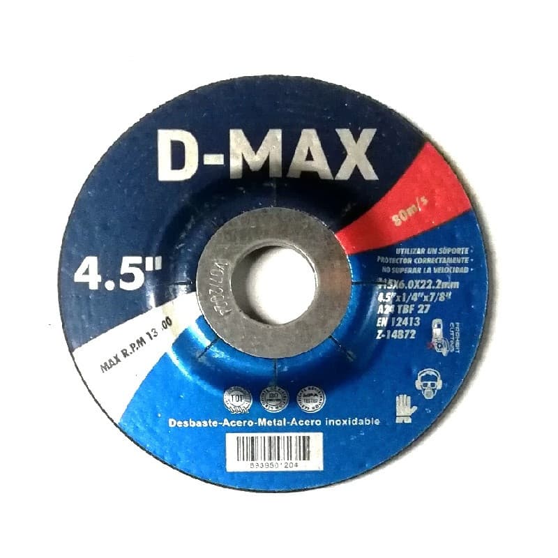 Imagen de DISCO PARA DESBASTE METAL 4.5"