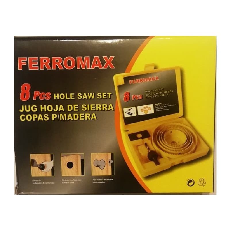Miniatura 2 de SIERRA COPA FERROMAX 8 PCS