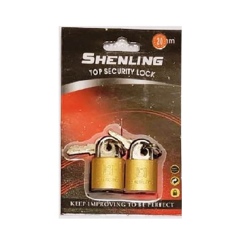 Imagen de CANDADO SHENLING 20MM X 2UNDS