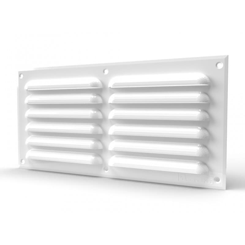 Imagen de CELOSIA VENTILACION PVC BLANCA 30X15CM