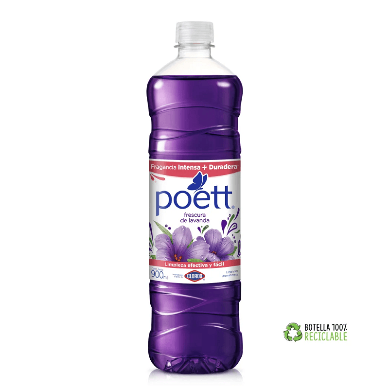 Imagen de LIMPIADOR POETT 900ML FRESCURA DE LAVANDA