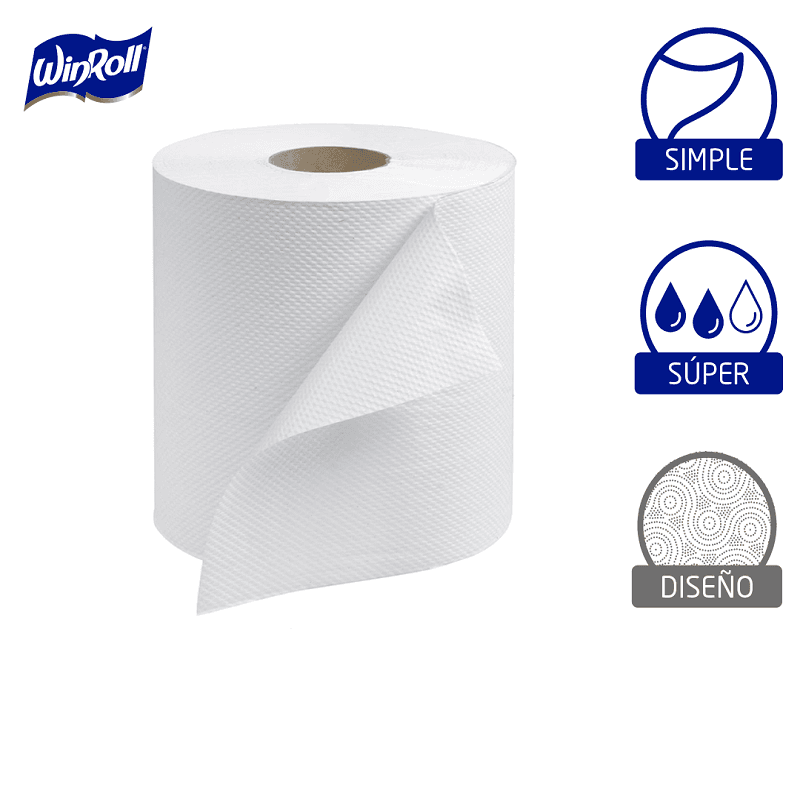 Miniatura 2 de TOALLA PAPEL WINROLL 24MT X2 ROLLOS