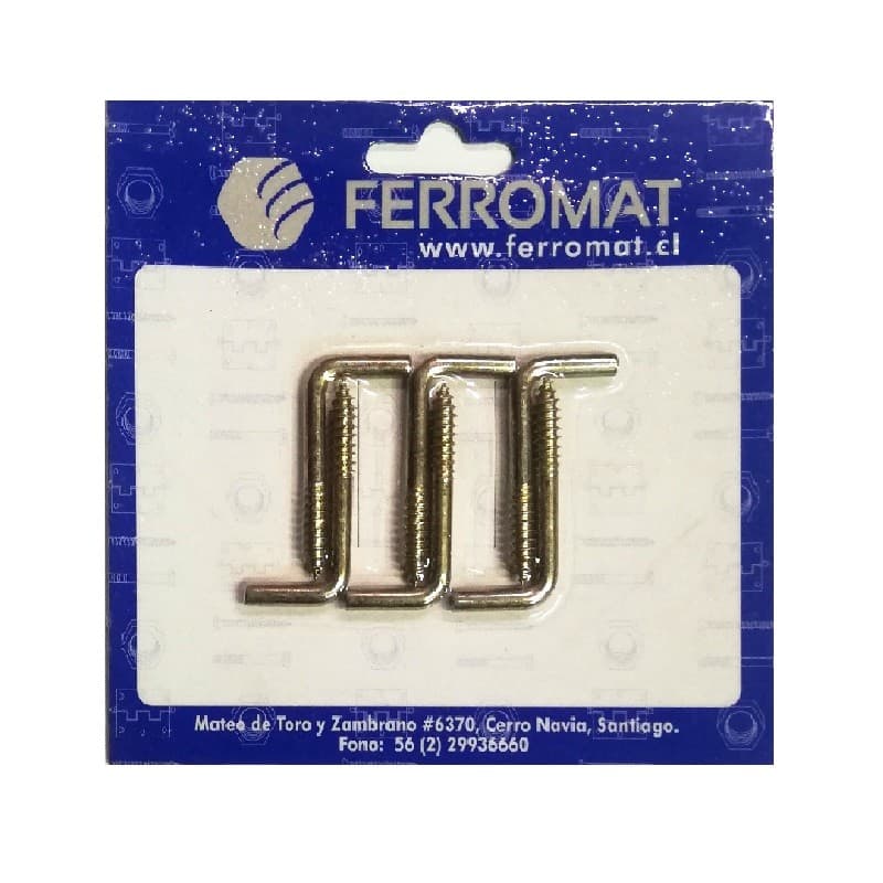 Imagen de CANCAMO ESCUADRA L 1.5" X 6UNDS