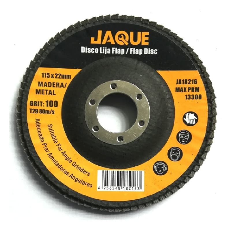 Imagen de DISCO LIJA FLAP MADERA/METAL 4.5 G/100