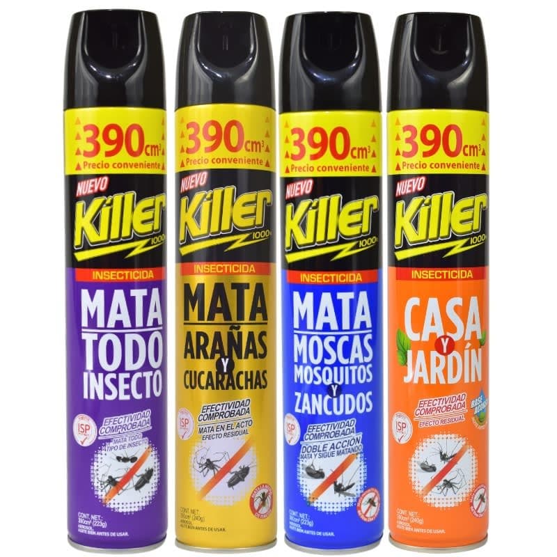 Miniatura 2 de INSECTICIDA KILLER CASA Y JARDIN 560CM3