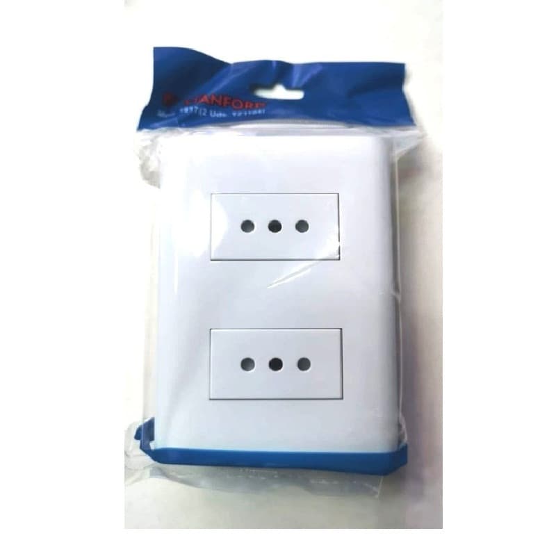 Miniatura 3 de ENCHUFE HEMBRA DOBLE 10A BLANCO