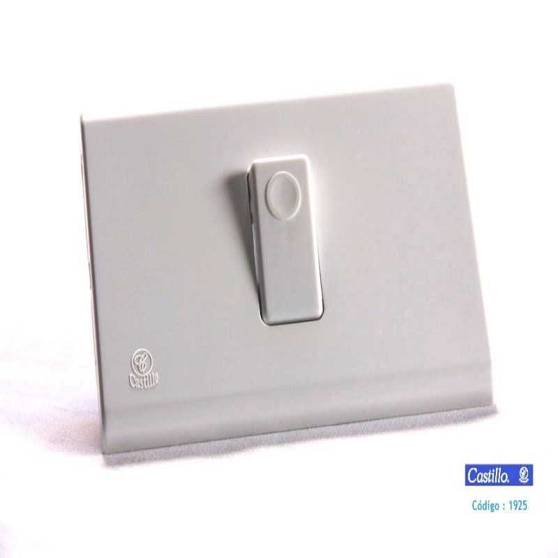 Imagen de INTERRUPTOR PULSADOR TIMBRE BLANCO