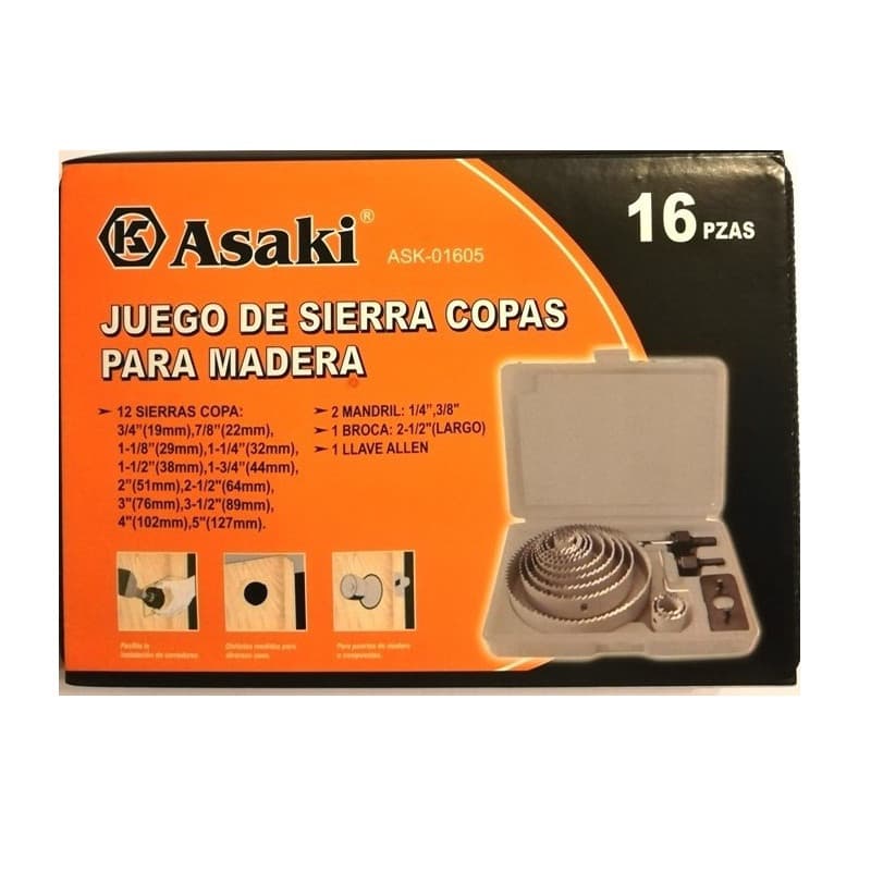 Miniatura 3 de SIERRA COPA ASAKI 16PCS