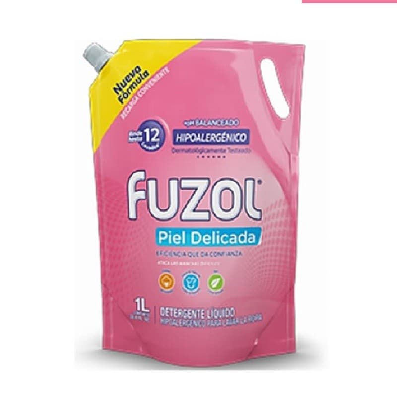 Imagen de DETERGENTE LIQUIDO FUZOL HIPOALERGENICO DP 1LT