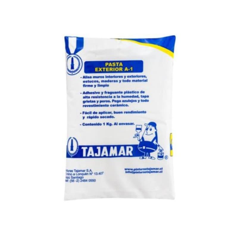 Imagen de PASTA MURO TAJAMAR A-1 EXTERIOR BOLSA 1KG