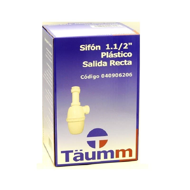 Miniatura 2 de SIFON LAVAPLATOS SALIDA RECTA 11/2"