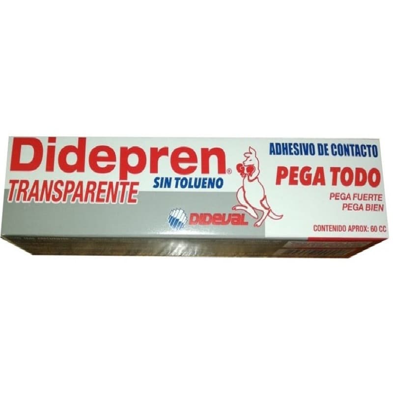 Imagen de PEGAMENTO DIDEPREN 2000 POMO 60CC TRANSPARENTE