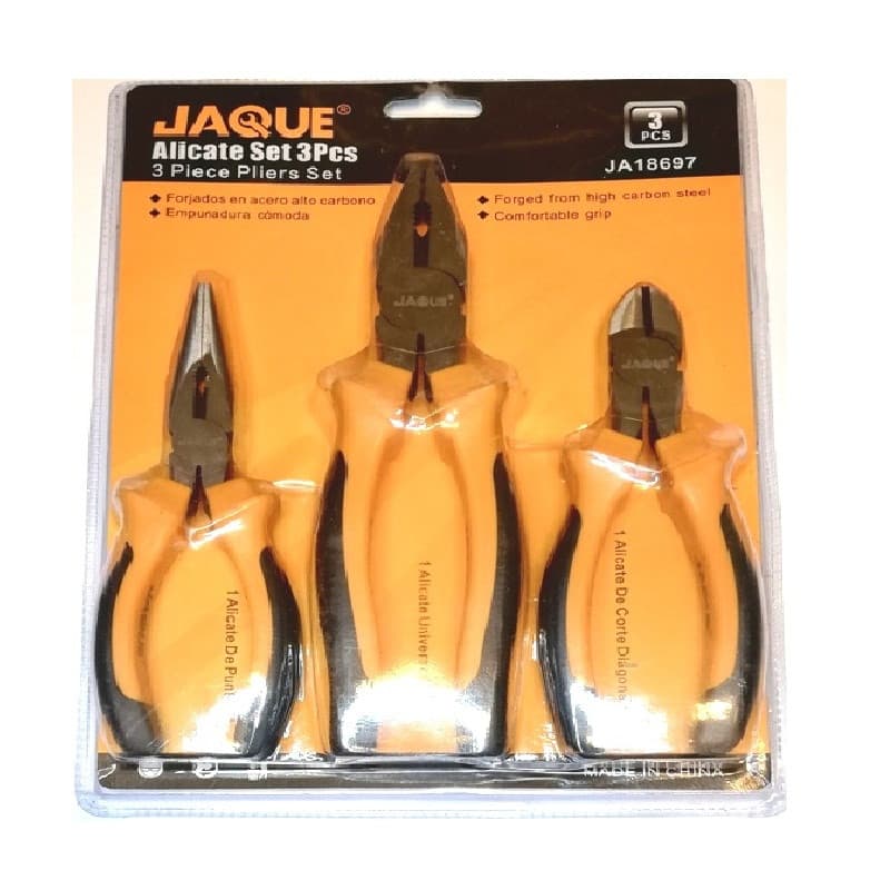 Imagen de SET ALICATE 3PCS JAQUE