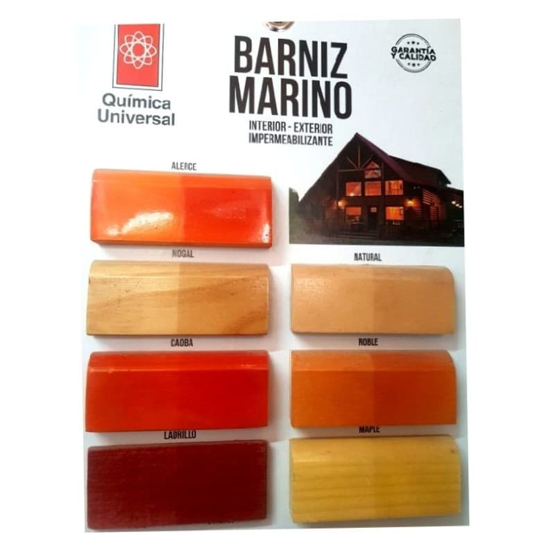 Miniatura 2 de BARNIZ MARINO QUNIVERSAL 1/8GL MAPLE