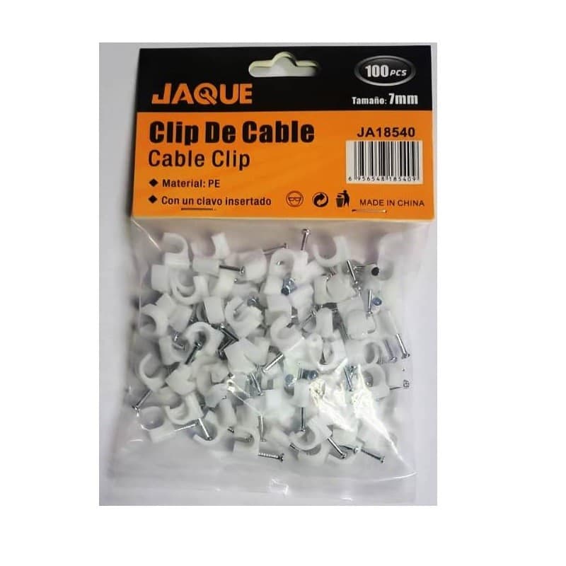 Miniatura 2 de GRAPA CLIP PARA CABLE 7MM