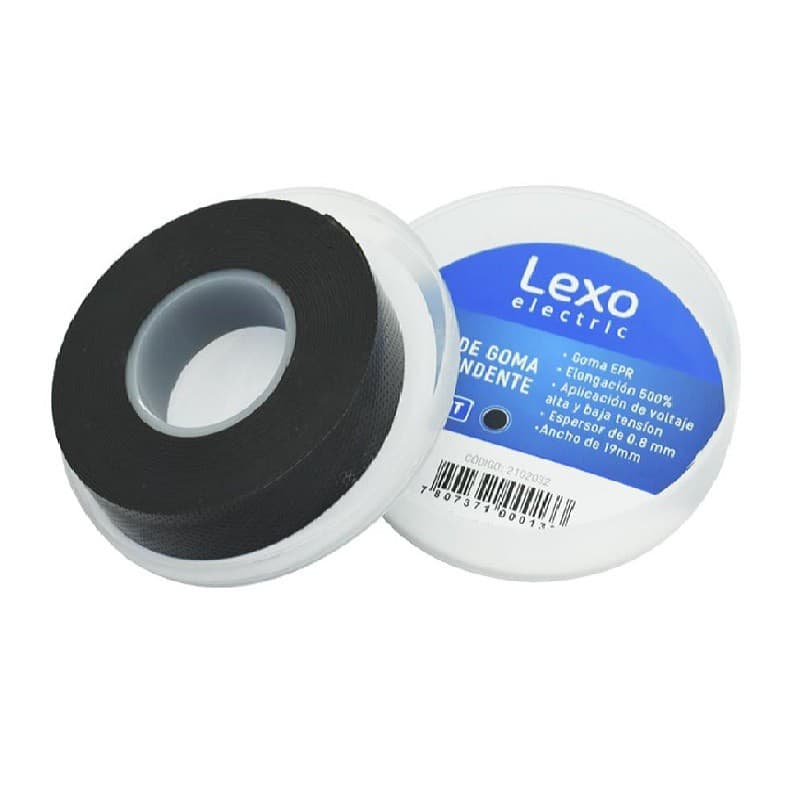 Imagen de CINTA AISLANTE DE GOMA AUTOFUNDENTE NEGRA 19MM X 5MT