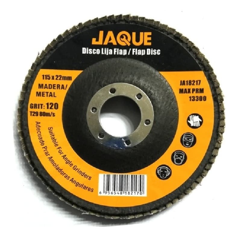 Imagen de DISCO LIJA FLAP MADERA/METAL 4.5 G/120