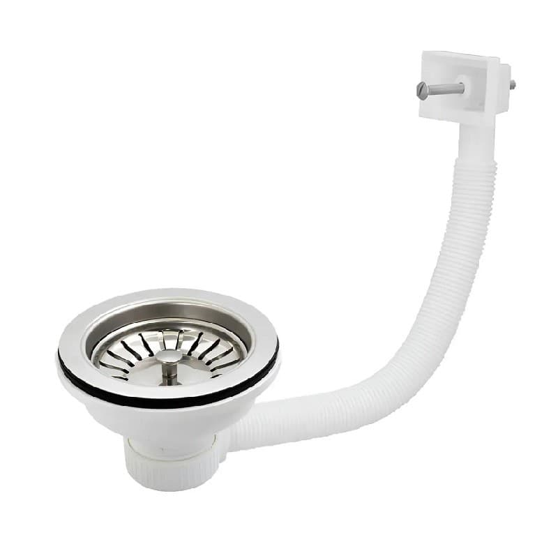 Imagen de Desague Lavaplatos Utility Grande 4 Con Rebalse Aquakit