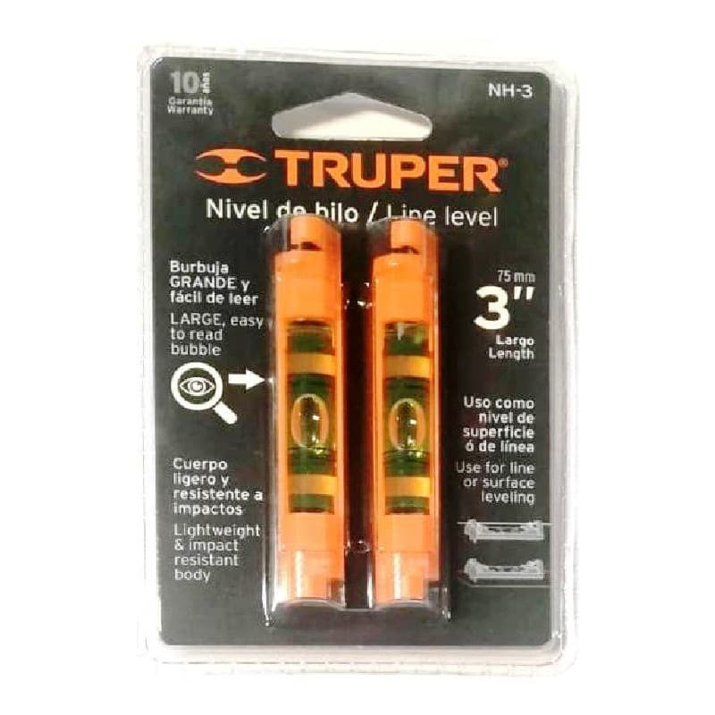 Imagen de NIVEL PARA LIENZA 3" 2PCS