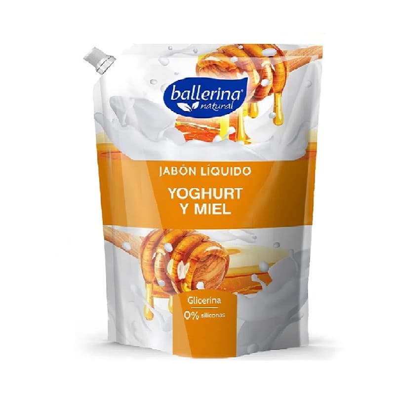 Imagen de JABON LIQUIDO BALLERINA YOGHURT MIEL DP 900ML