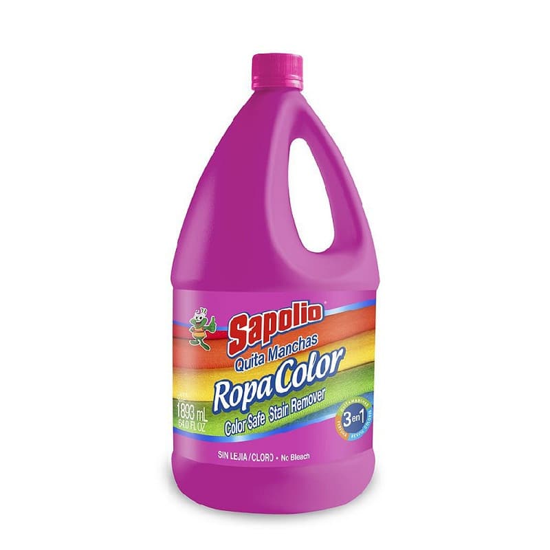 Imagen de QUITAMANCHA SAPOLIO ROPA COLOR 1893ML