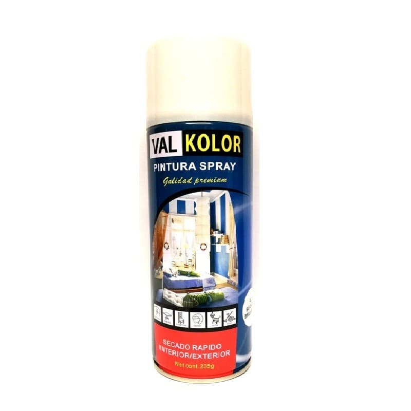 Imagen de ESMALTE SINTETICO SPRAY VALKOLOR BLANCO OPACO