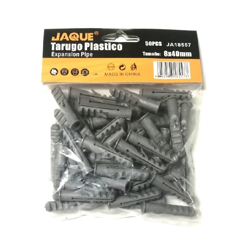 Miniatura 2 de TARUGO PLASTICO 8X340MM 50UNDS