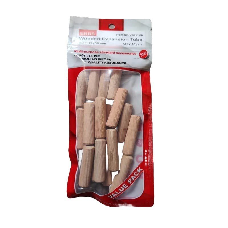 Miniatura 2 de TARUGO DE MADERA 12X50MM 18PCS
