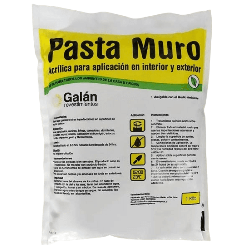 Imagen de PASTA MURO GALAN INTERIOR/EXTERIOR 1KG