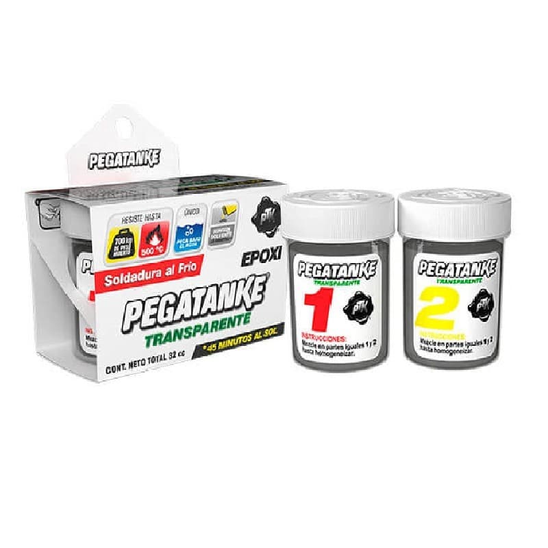 Miniatura 2 de PEGAMENTO PEGATANKE TRANSPARENTE 32CC