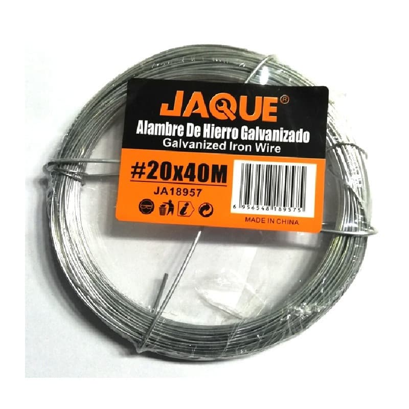 Imagen de ALAMBRE GALVANIZADO #20 X 40MT