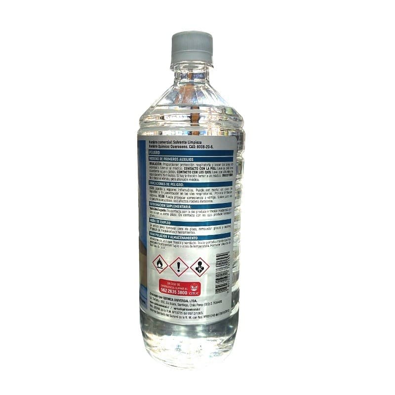 Miniatura 2 de SOLVENTE DE LIMPIEZA 1LT