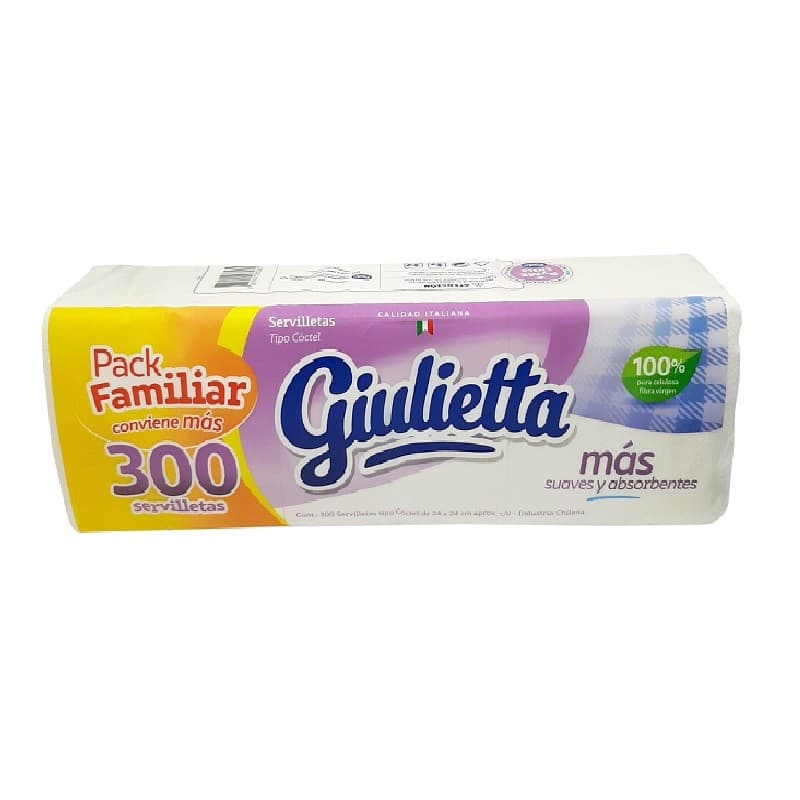 Imagen de SERVILLETA GIULIETTA 300UNDS