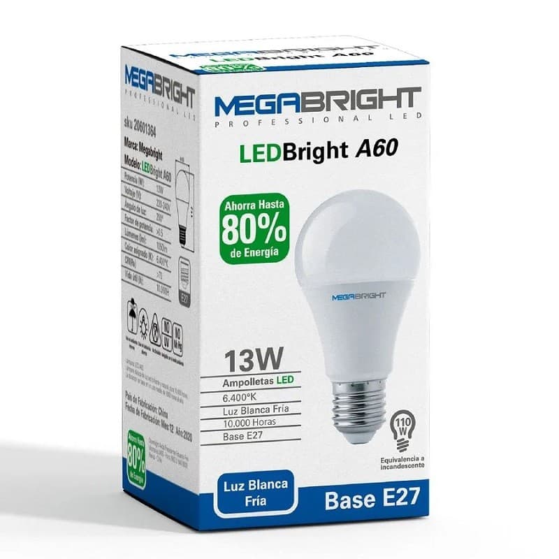 Miniatura 2 de AMPOLLETA LED 13W LUZ FRIA