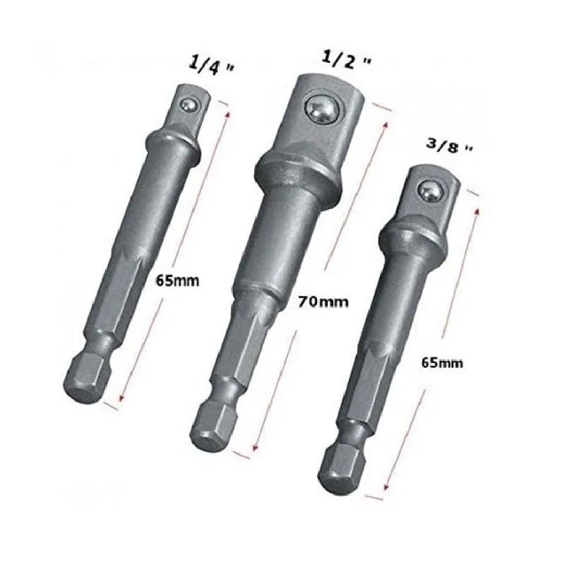 Miniatura 2 de EXTENSION 3PCS (1/4" - 3/8" - 1/2")