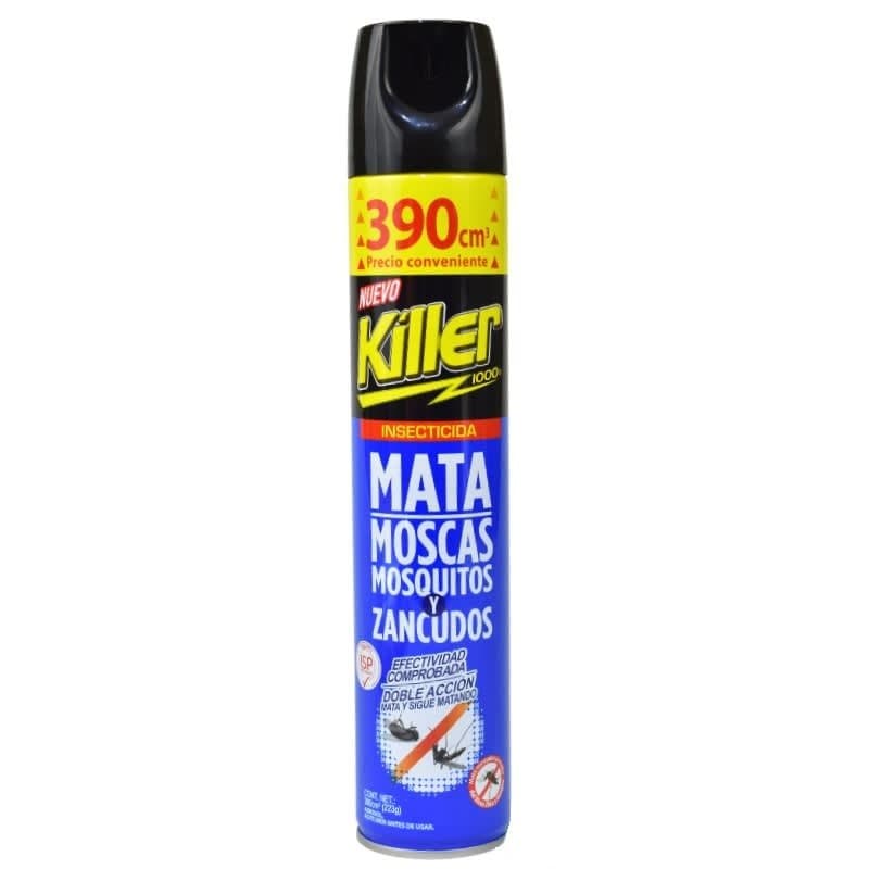 Imagen de INSECTICIDA KILLER MOSCAS Y ZANCUDOS 390CM3
