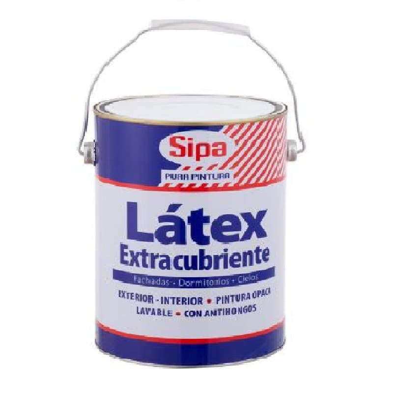 Imagen de LATEX EXTRACUBRIENTE SIPA GL BLANCO