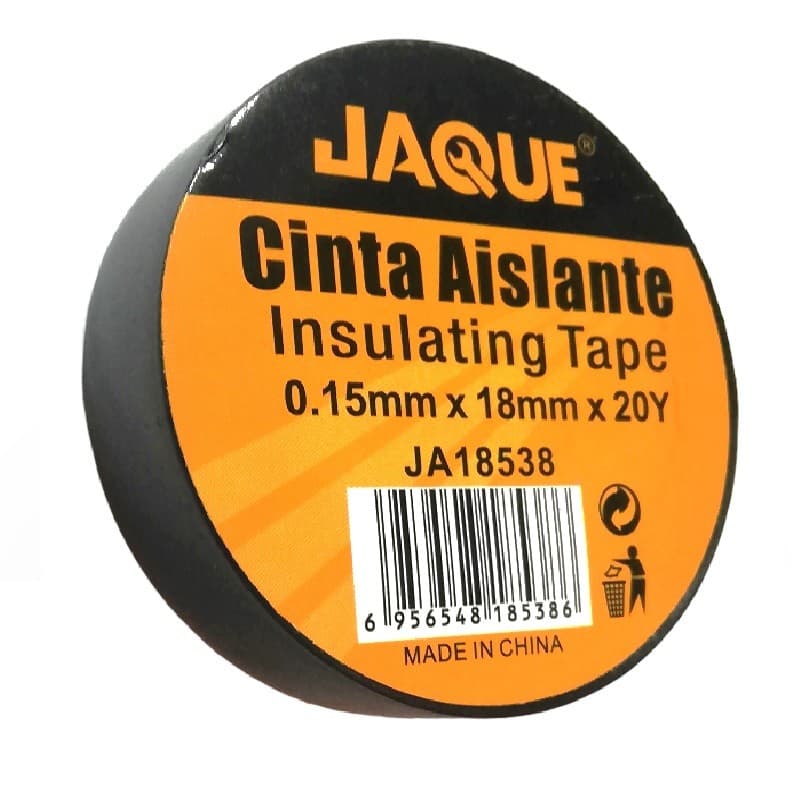 Imagen de CINTA AISLANTE ELECTRICA NEGRO 18MM X 20Y