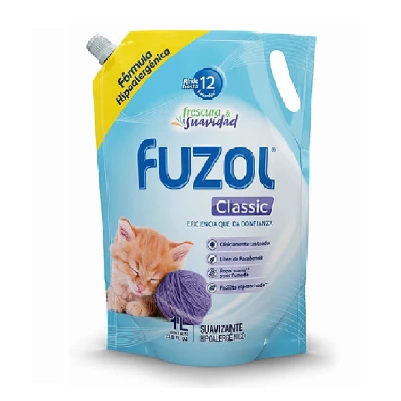 Imagen de SUAVIZANTE FUZOL CLASICO DP 1LT