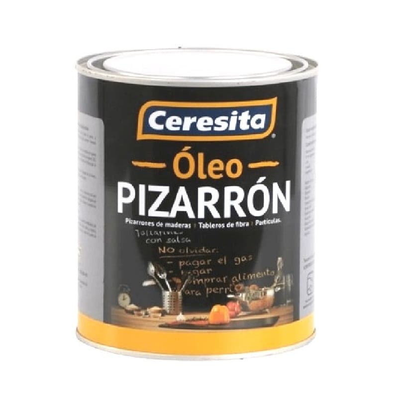 Imagen de OLEO PIZARRON NEGRO OPACO 1/4GL