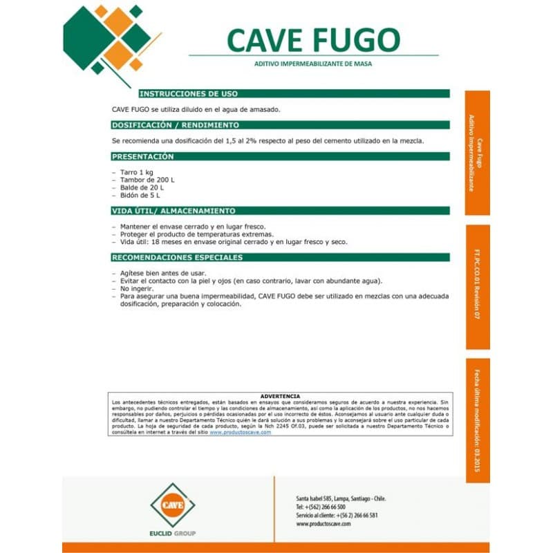 Miniatura 3 de CAVE FUGO 1LT