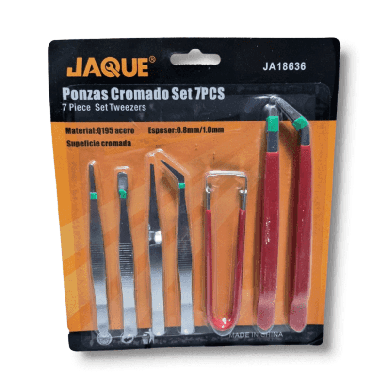 Imagen de PINZAS MULTIUSO SET 7PCS