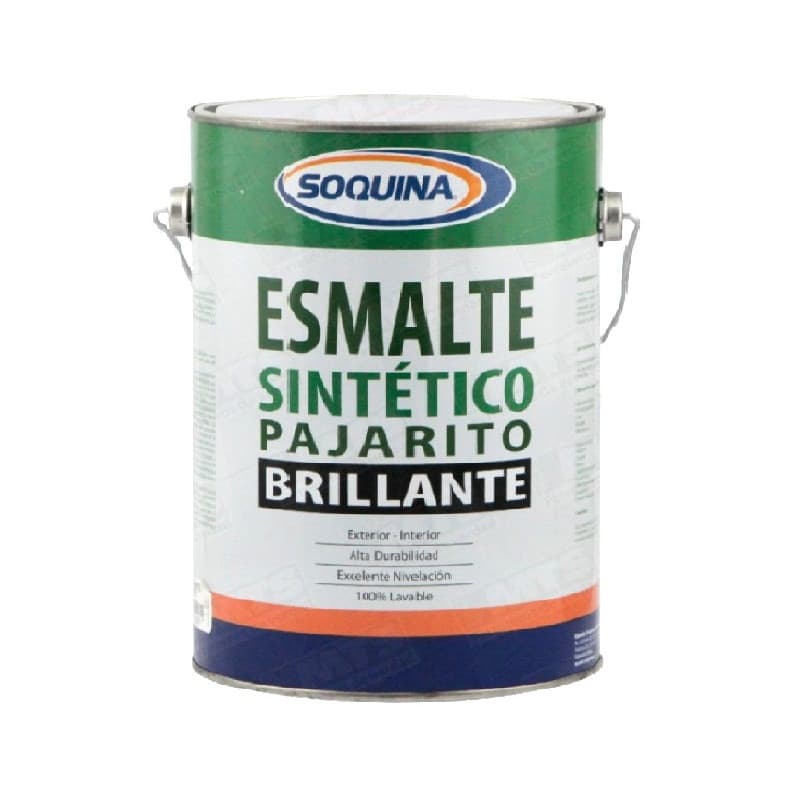 Imagen de ESMALTE SINTETICO SOQUINA GL CAFE MORO