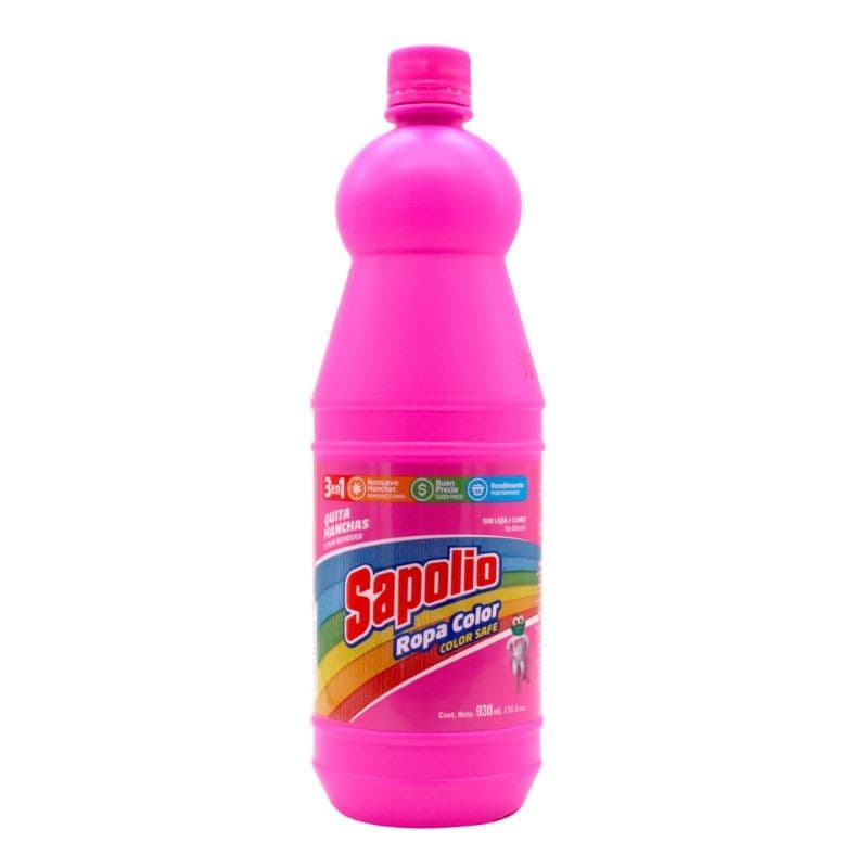 Imagen de QUITAMANCHA SAPOLIO ROPA COLOR 930ML