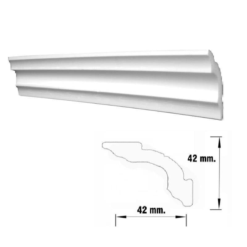 Imagen de MOLDURA DECORATIVAS PWX03 X 2MT.