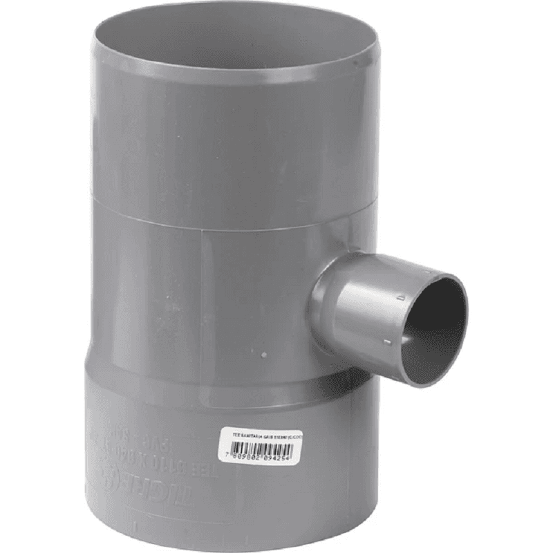 Imagen de TEE SANITARIO GRIS PVC 110X40MM